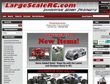 Tablet Screenshot of largescalerc.com